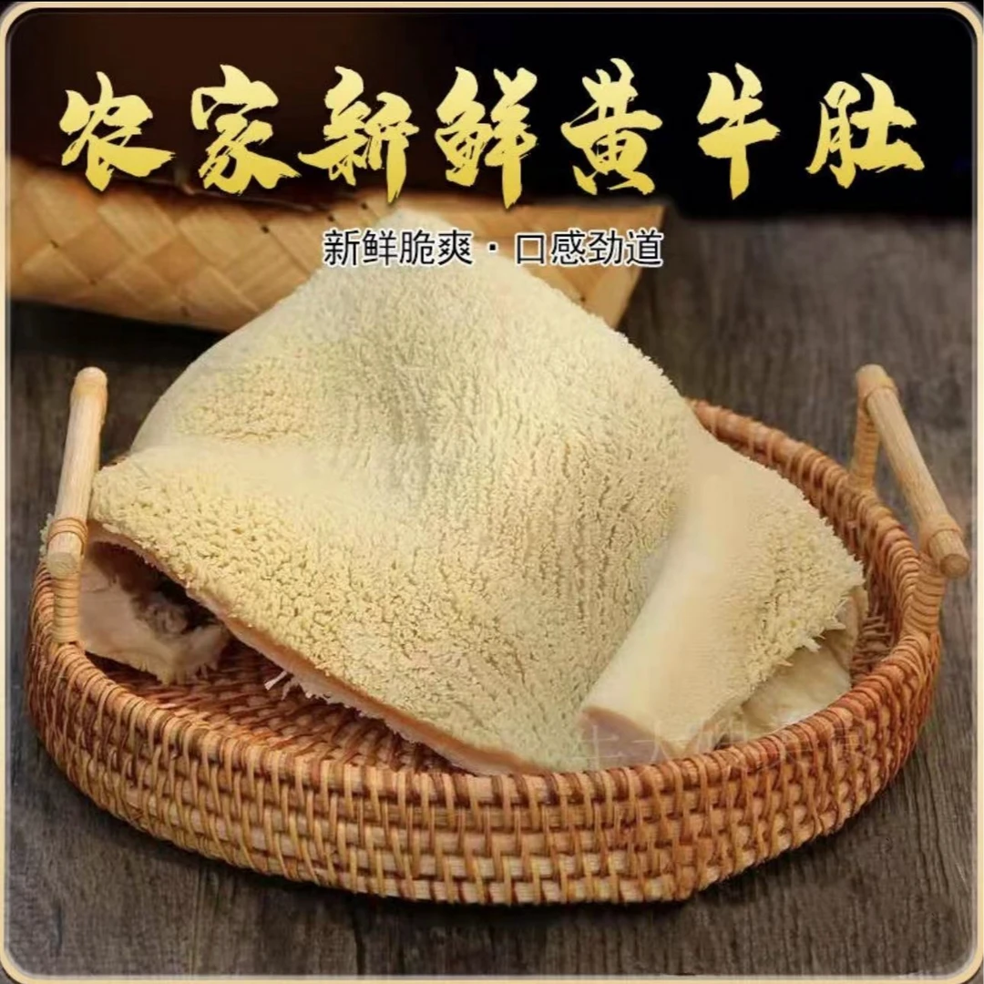 新鲜小黄牛 牛肚 3斤起拍