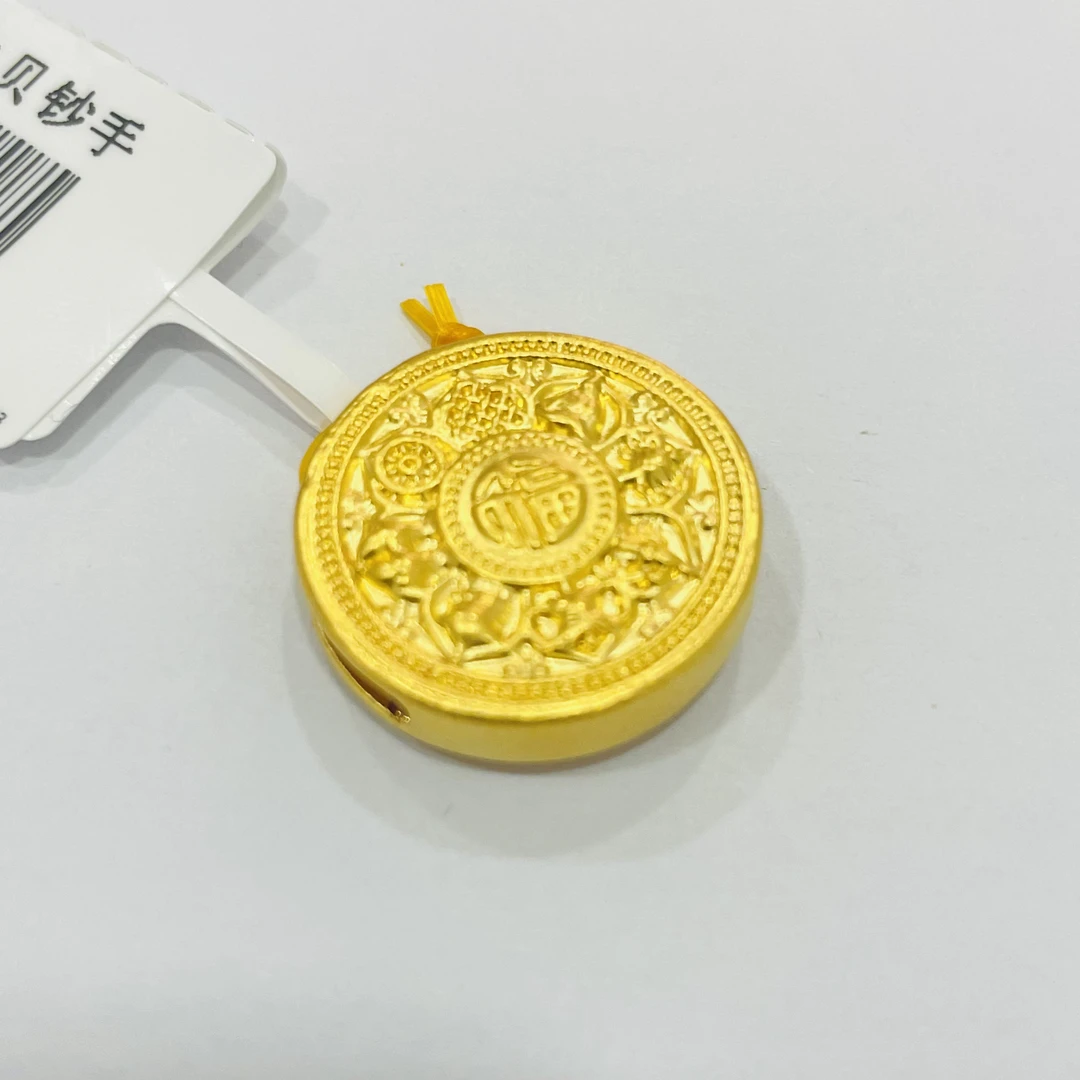 【莹莹专享】足金饰品 罗盘0.97 足金999