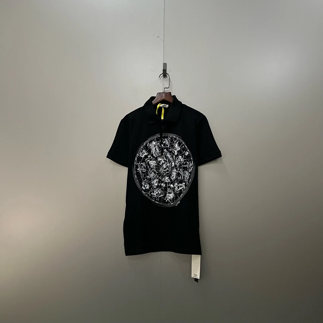 Valentino 华伦天奴 黑色印花短袖 S码/95新/公价5000/无配件