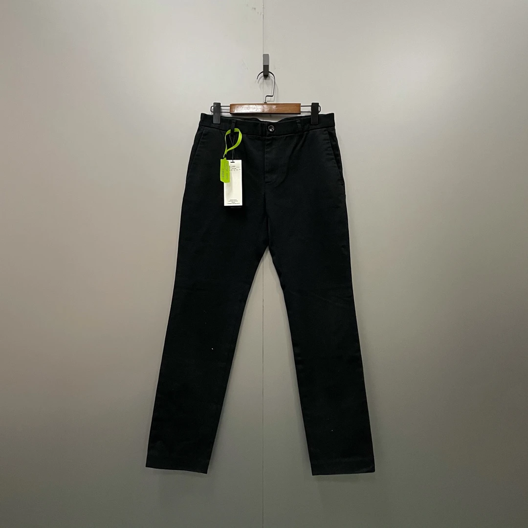 GUCCI 古驰 黑色刺绣logo长裤 44码/95新/公价7900/无配件 jc6000