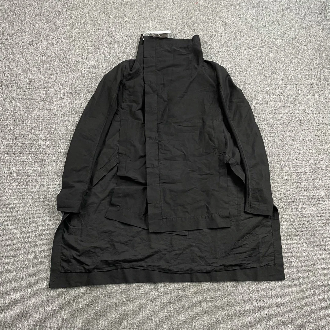 Rick Owens RO 暗黑排扣大衣 M码/95新/无配件 bc113003