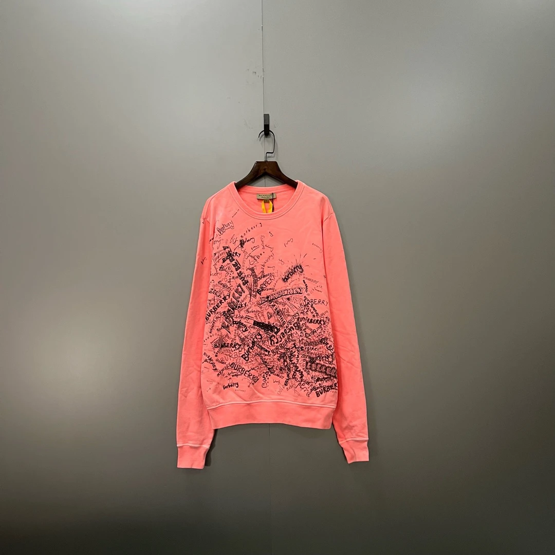 Burberry 巴宝莉 字母涂鸦印花卫衣 S码/95新/公价4500/