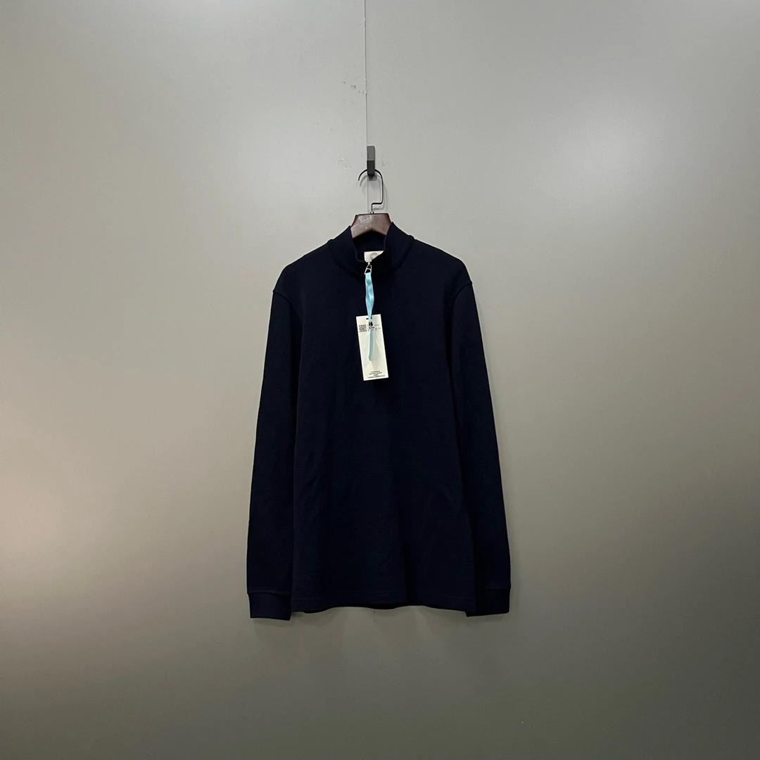 HERMES 爱马仕 藏青色针织卫衣 XL码/95新/公价5000/无配件 fg2