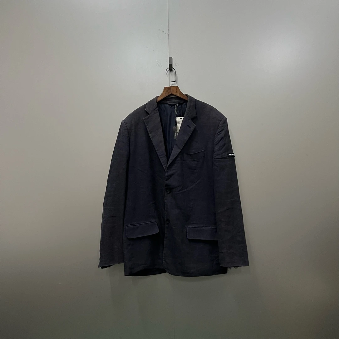 Balenciaga 巴黎世家 徽标logo刺绣西服 44码/95新/公价20120