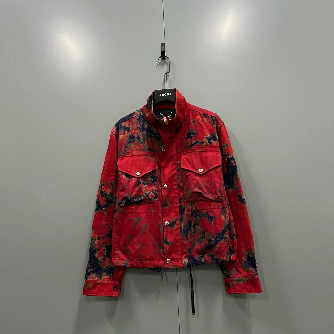 Louis Vuitton lv 扎染立领夹克 50码/95新/公价15000/无配件