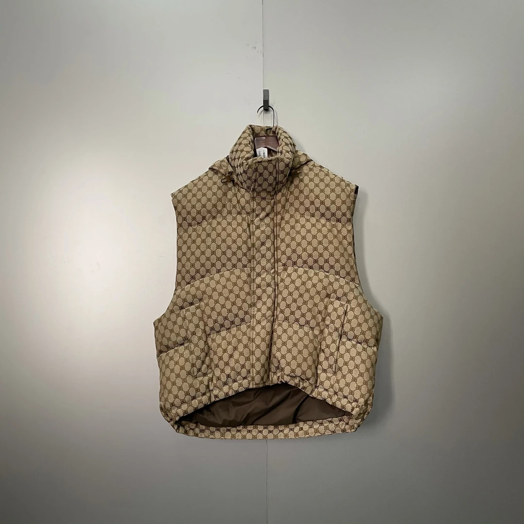 Balenciaga × GUCCI 联名款 黑客系列 满印双B马甲 36码/98新