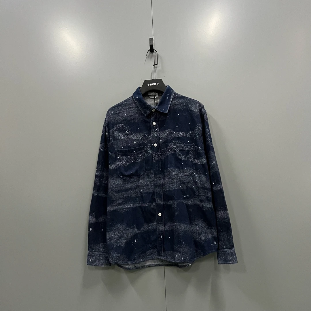Dior 迪奥 星空牛仔衬衫 41码/95新/公价15803/无配件 ly100553