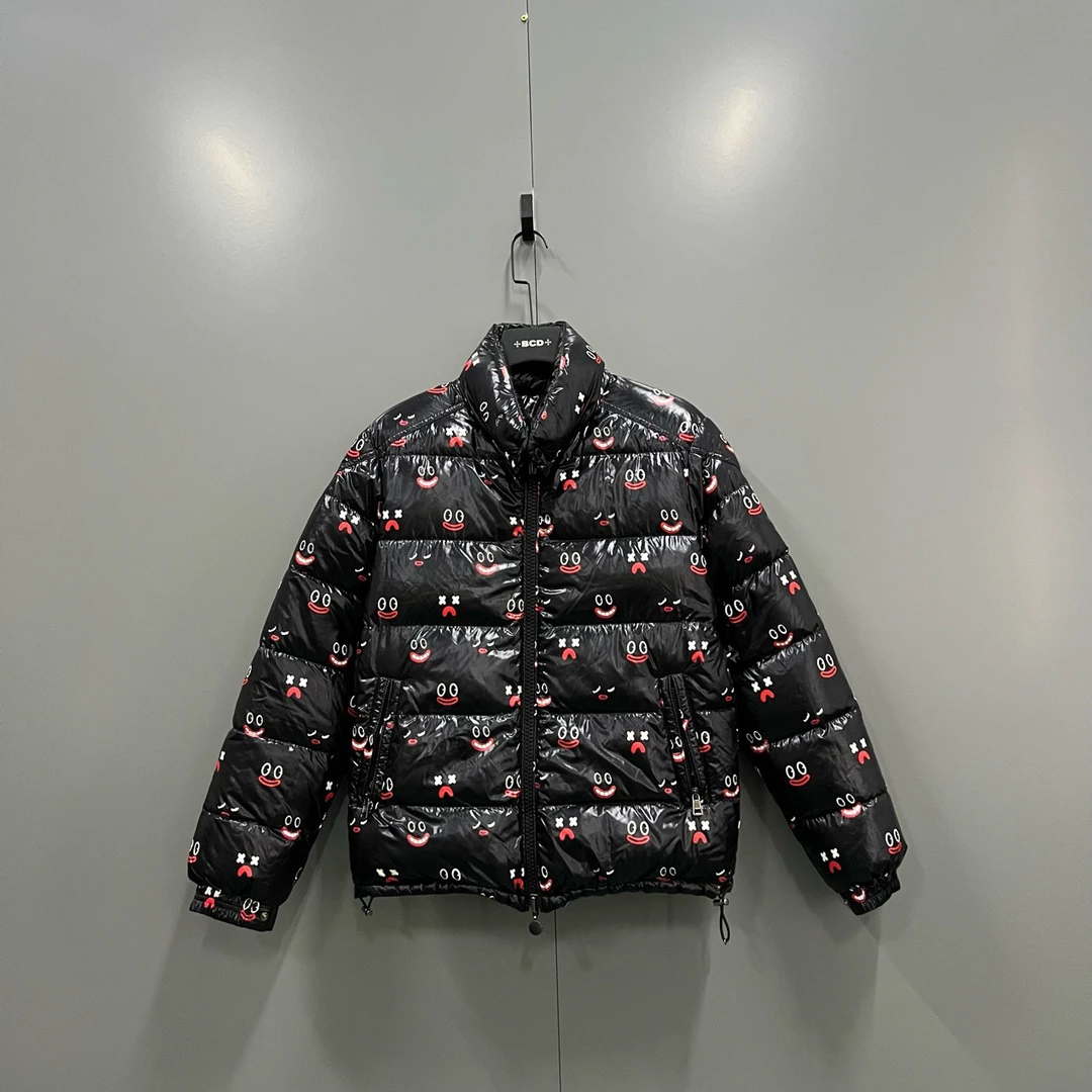 Moncler 蒙口 笑脸满印双面穿羽绒服 1码/98新/公价13800/无配件