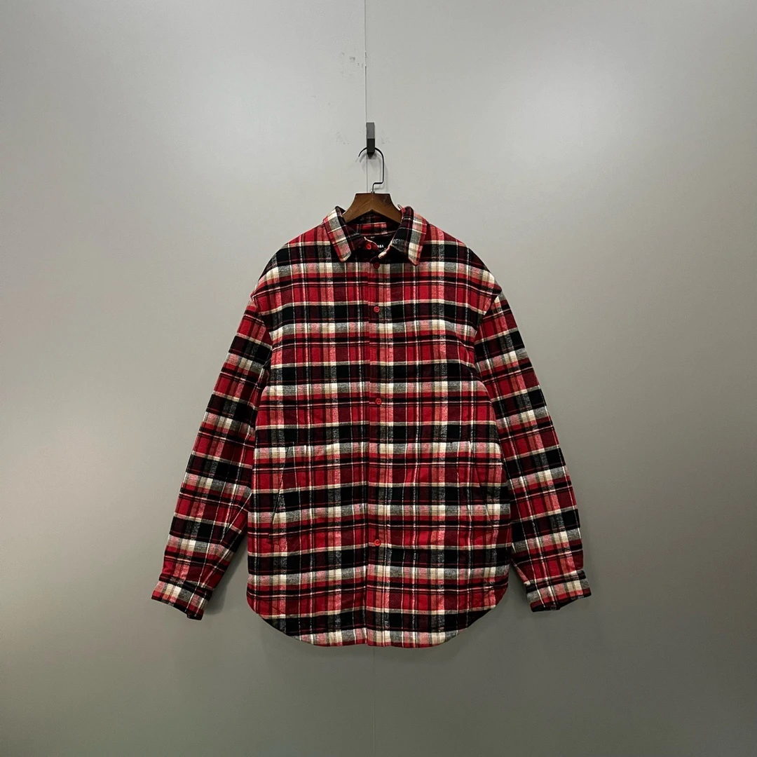 Balenciaga 巴黎世家 格纹夹克 37码/98新/公价9500/无配件 b