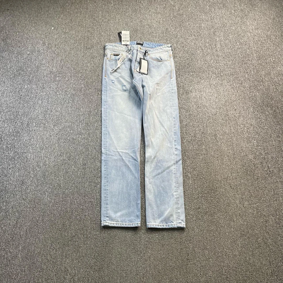 40701 VERSACE 范思哲 蓝色水洗牛仔裤 34码/全新/公价2000/吊牌