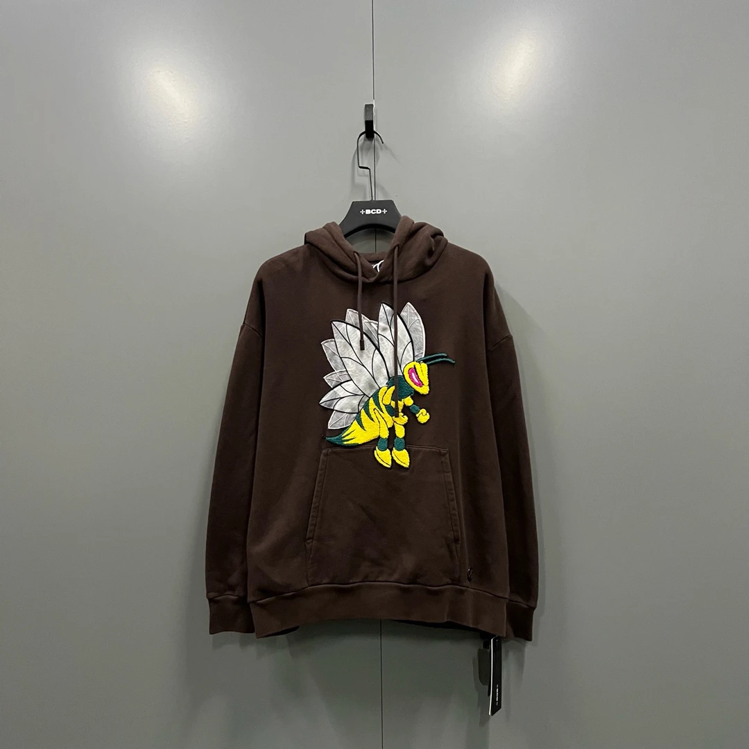 Louis Vuitton lv 卡通图案刺绣logo帽衫 XL码/全新/公价15600/