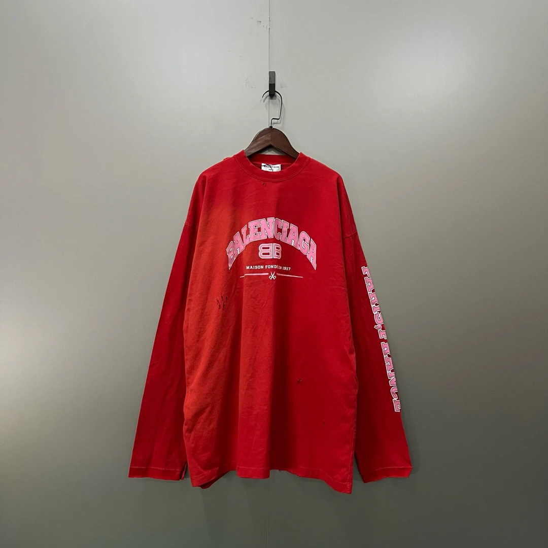 Balenciaga 巴黎世家 破坏剪刀长袖 2码/全新/公价4700/吊牌 ly1
