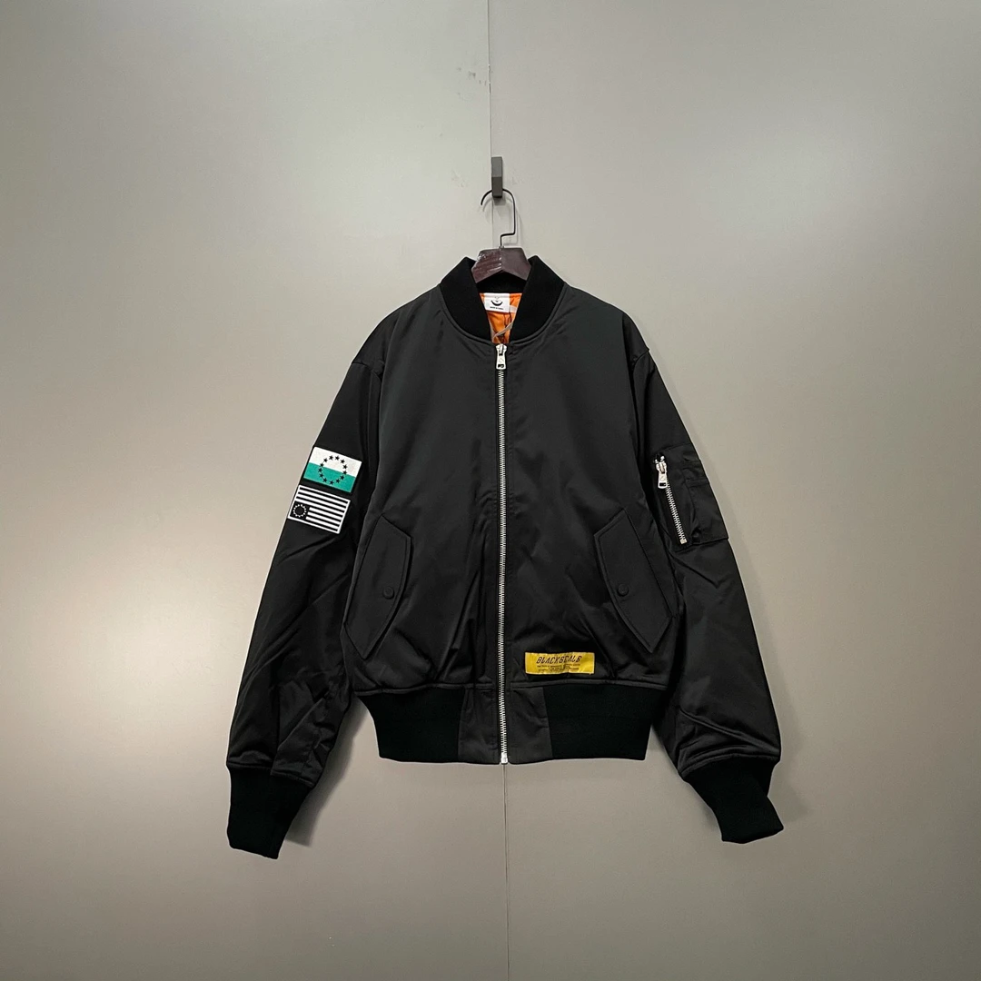 Black Scale 黑色拉链VSVP棉服 S码*13 M码*28 L码*21 XL码*9/