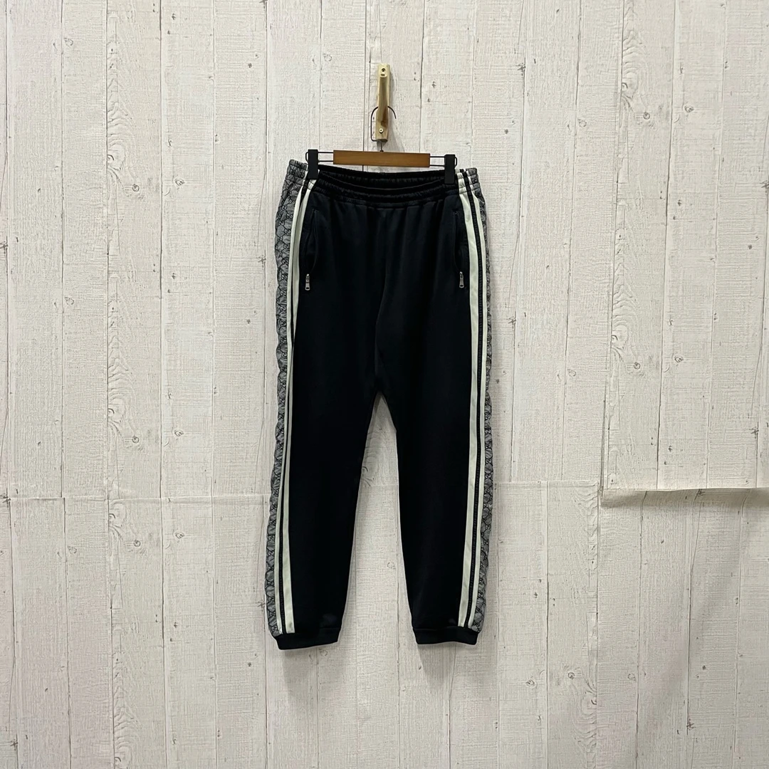GUCCI 古驰 蛇纹校服长裤 M码/95新/毒6939/无配件 ly106849