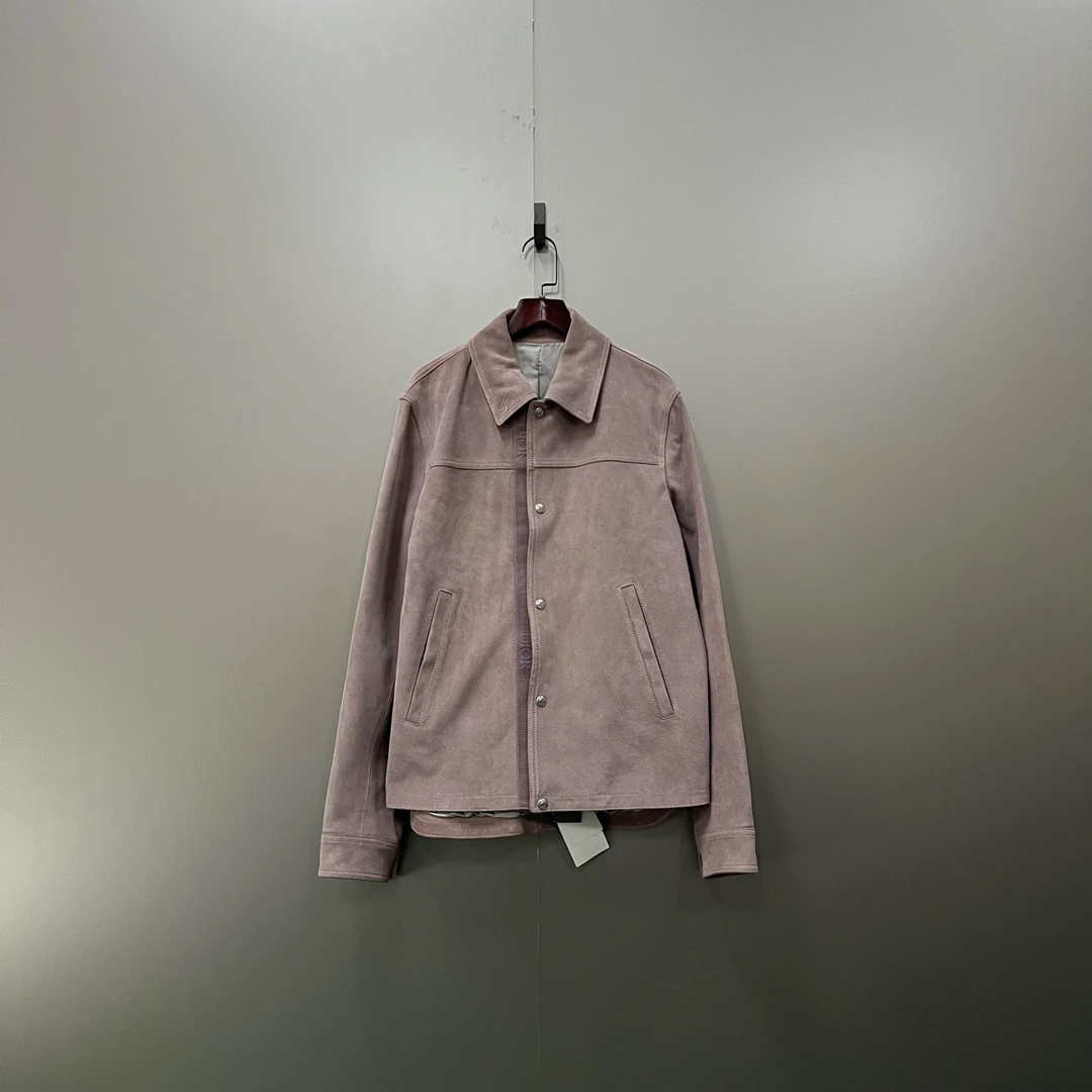 Dior 迪奥 粉色刺绣logo夹克 46码/全新/公价28000/吊牌 bc00486
