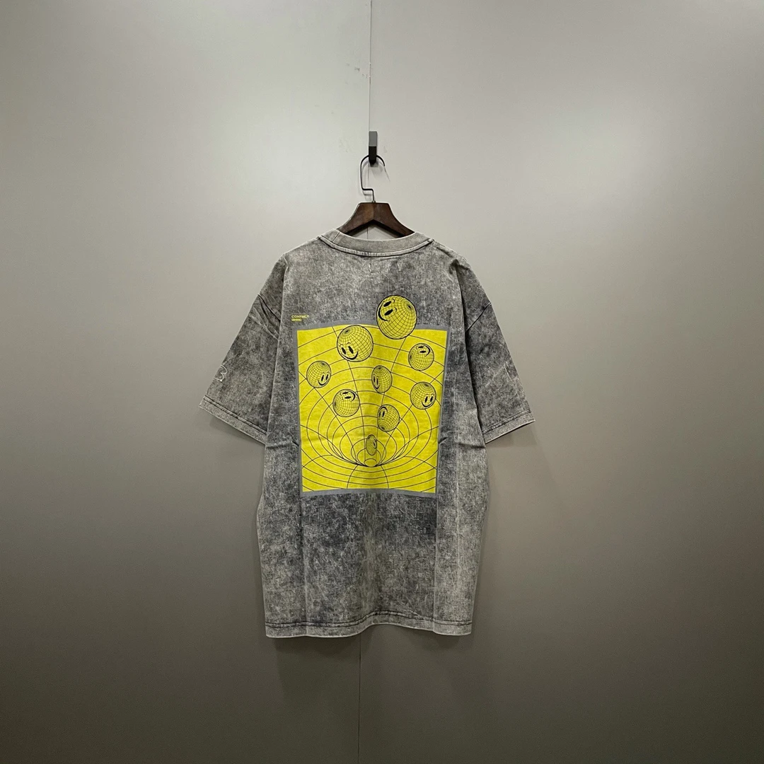 BBB 灰色坠落笑脸短袖 全新/公价269/吊牌 bc913281