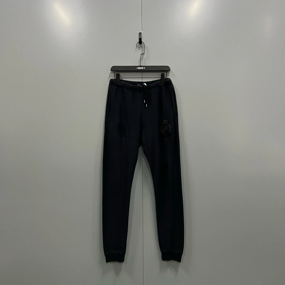 Alexander McQueen 麦昆 皇冠徽标刺绣卫裤 M码/95新/公价5500