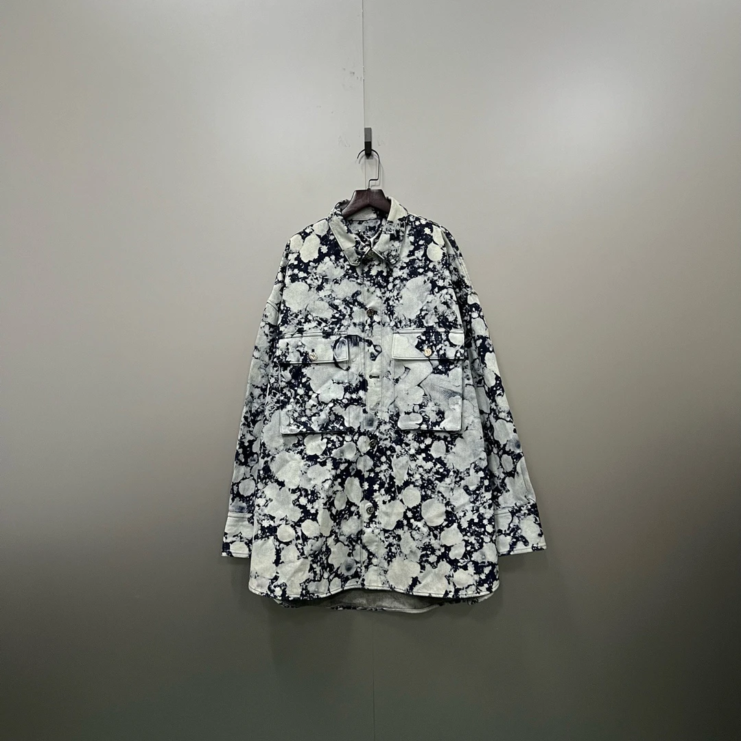 (lyh) Louis Vuitton lv 满印花卉人物夹克 L码/95新/公价20600/