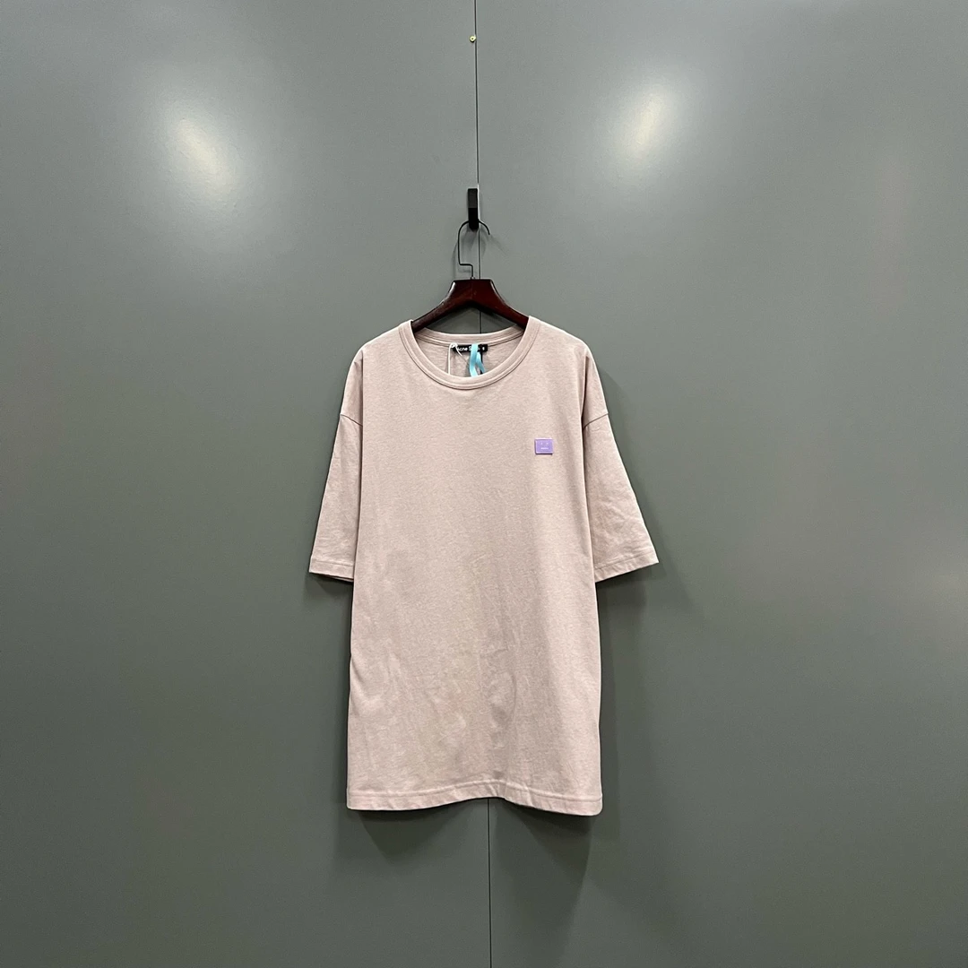 Acne Studios 粉色徽标刺绣logo短袖 M码/全新/公价2000/吊牌