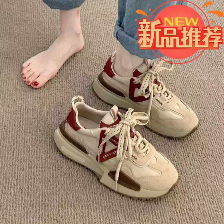 爆款阿甘鞋女2024新款秋季春秋时尚百搭休闲鞋女耐磨轻便运动女鞋