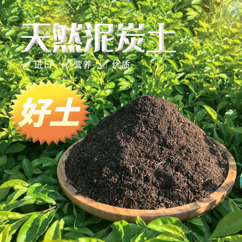 泥炭土进口通用型腐殖土养花种菜草炭土有机种植土育苗多肉营养土