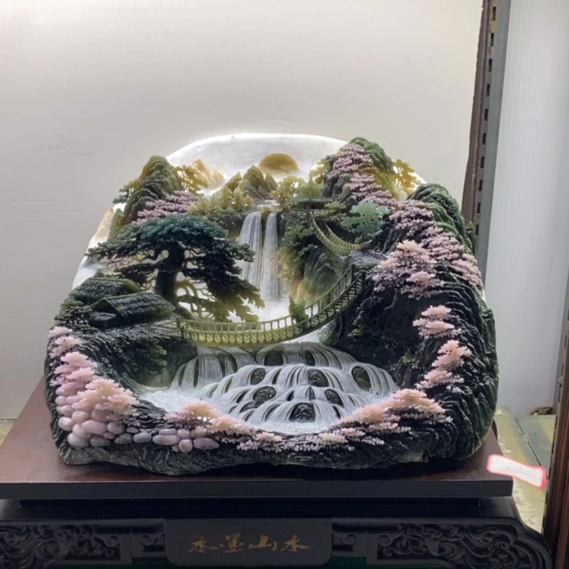 【闪购商品】绿泥石云母质玉(岫岩玉)珠宝奇石未镶嵌