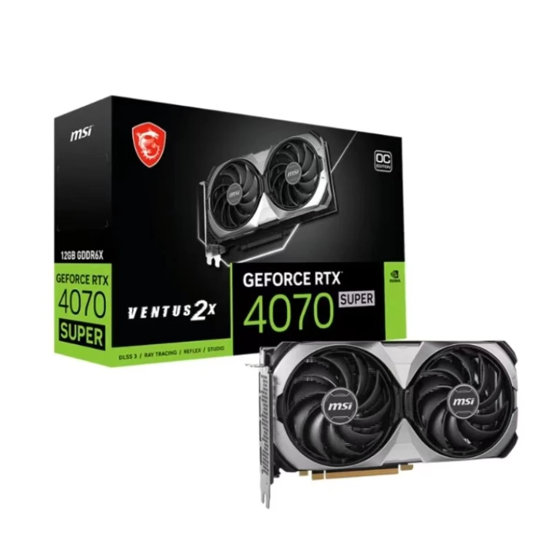 微星耕升新品RTX4070Super/4070TISuper/4080S三风扇 新品发售