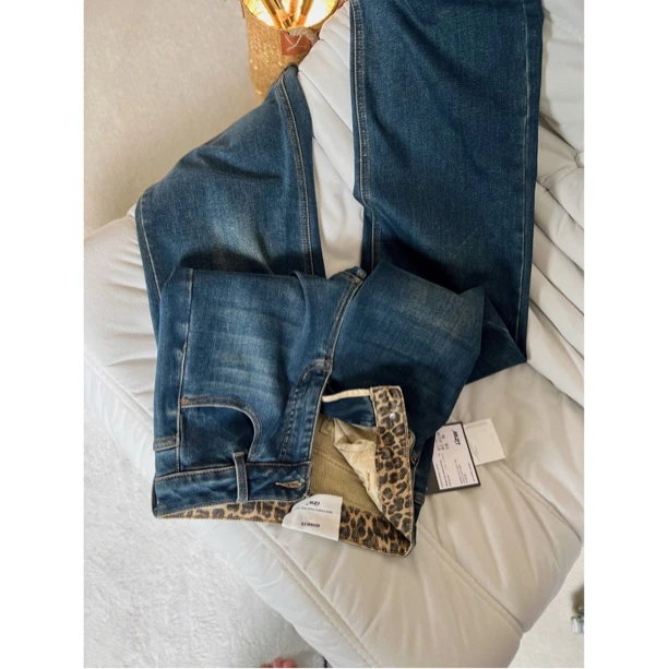 【#53177-6 加绒神裤】韩系小个子版直筒裤 高弹显瘦