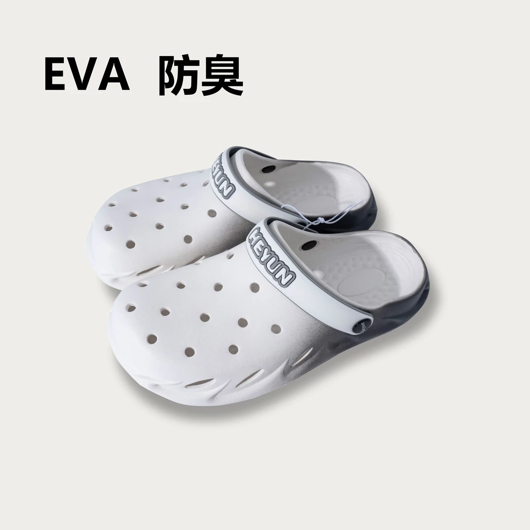 透气软底夏季拖鞋洞洞鞋防臭防滑包头男士凉鞋CA-0195