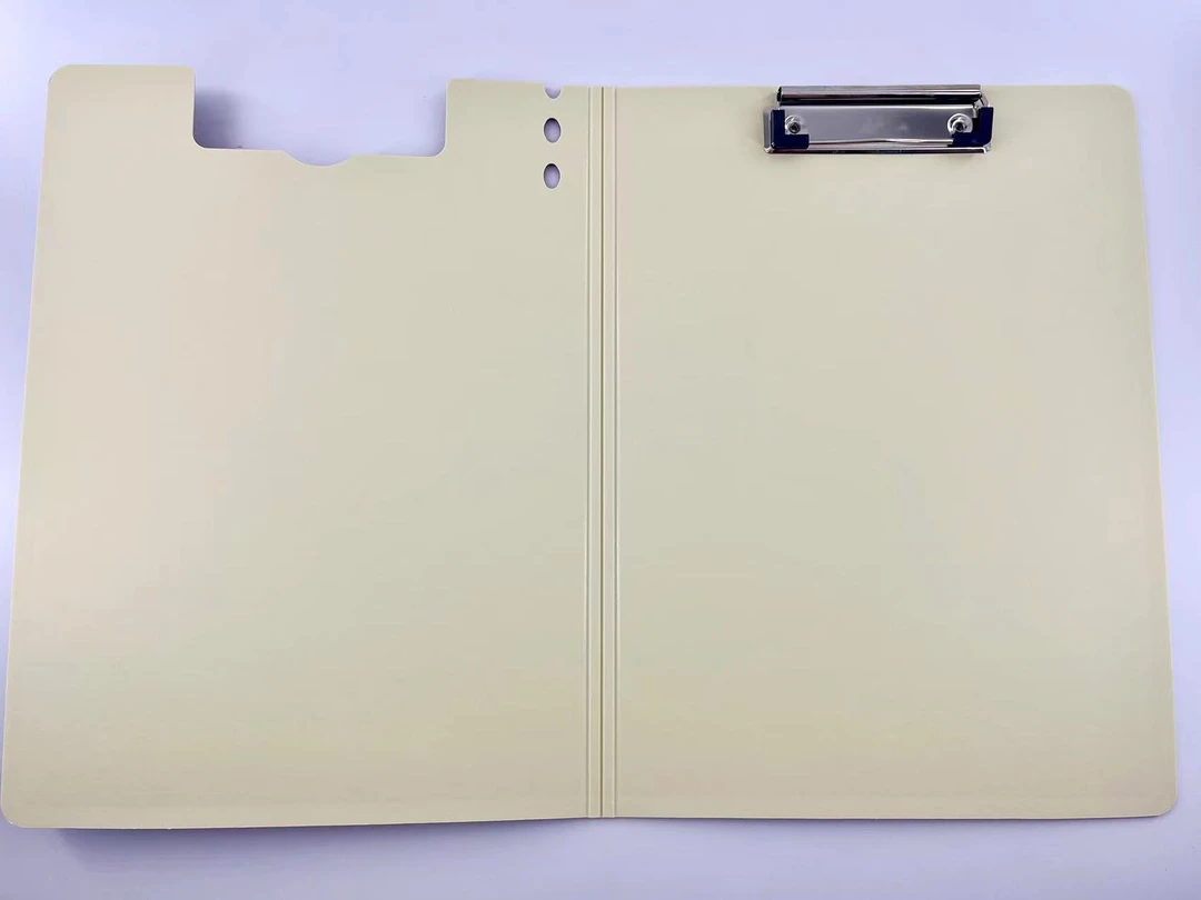 得鸿A4竖式耐用文件夹 金色 适合办公  一个装