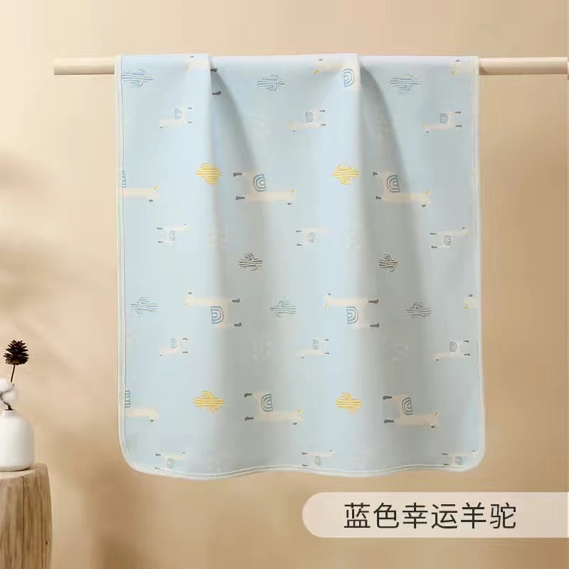 可水洗透气纯棉婴儿隔尿垫防水可洗大号宝宝爬行垫成人月经用品