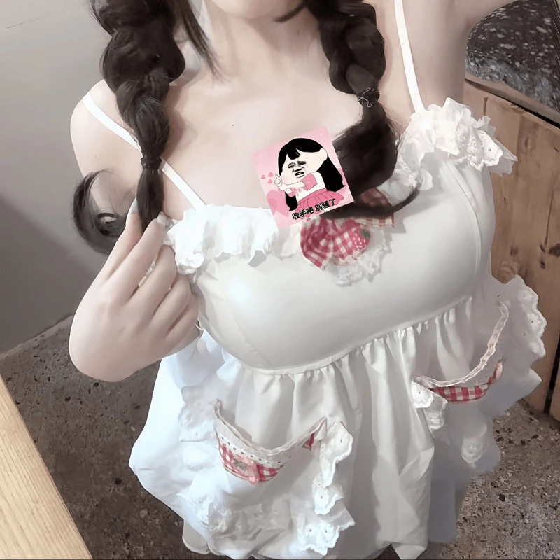 喵喵家敏敏（超甜敏敏直播间专属手作吊带裙链接）瑕疵链接！！！