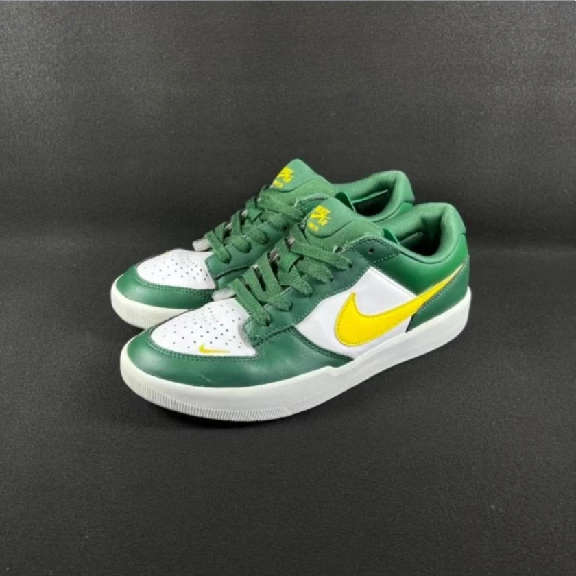 40码 二手 Nike SB Force 58 prm l 白绿色 DH7505-300（B154）