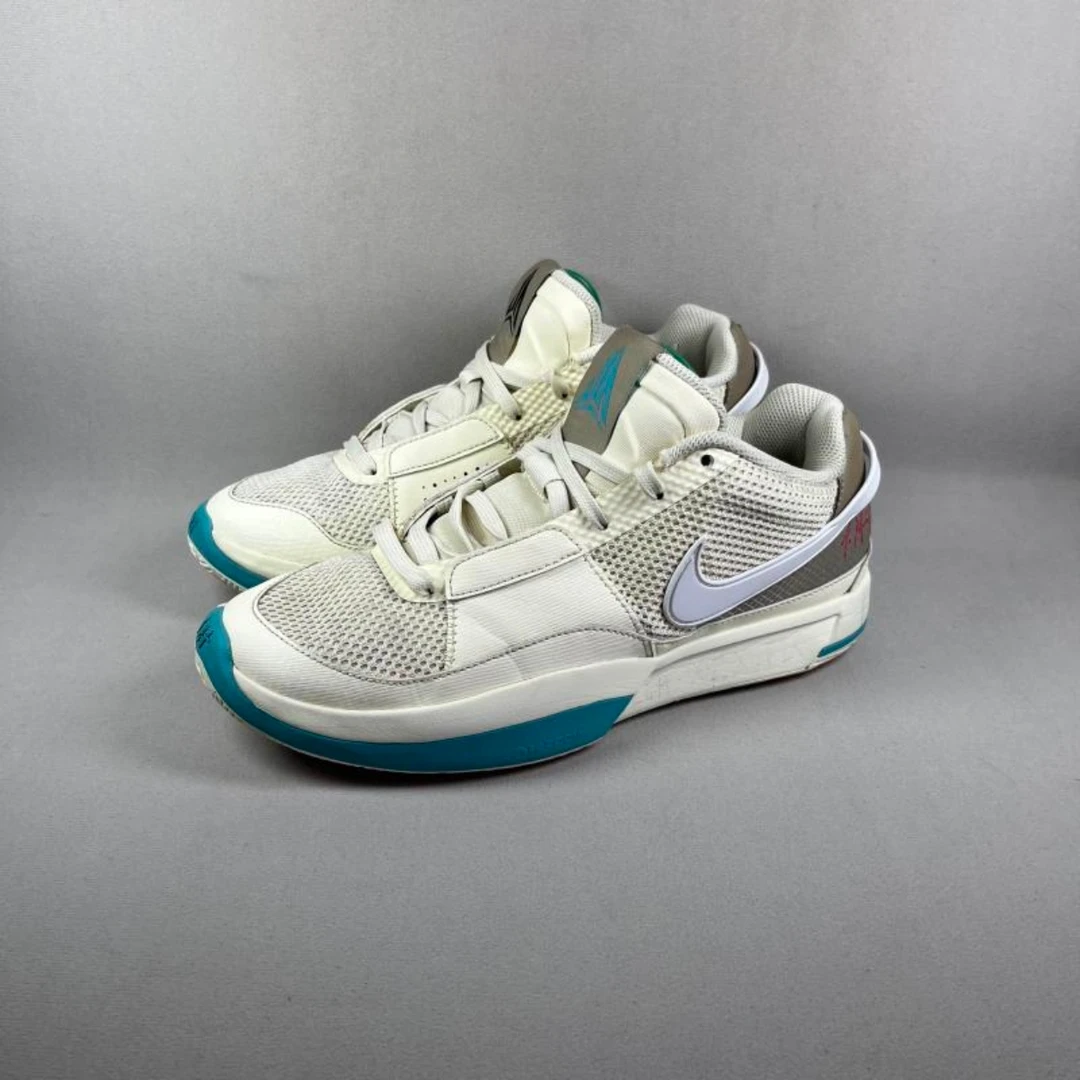 42.5码 二手 Nike Ja 1 “EP” 黄蓝 原盒 DR8786-102