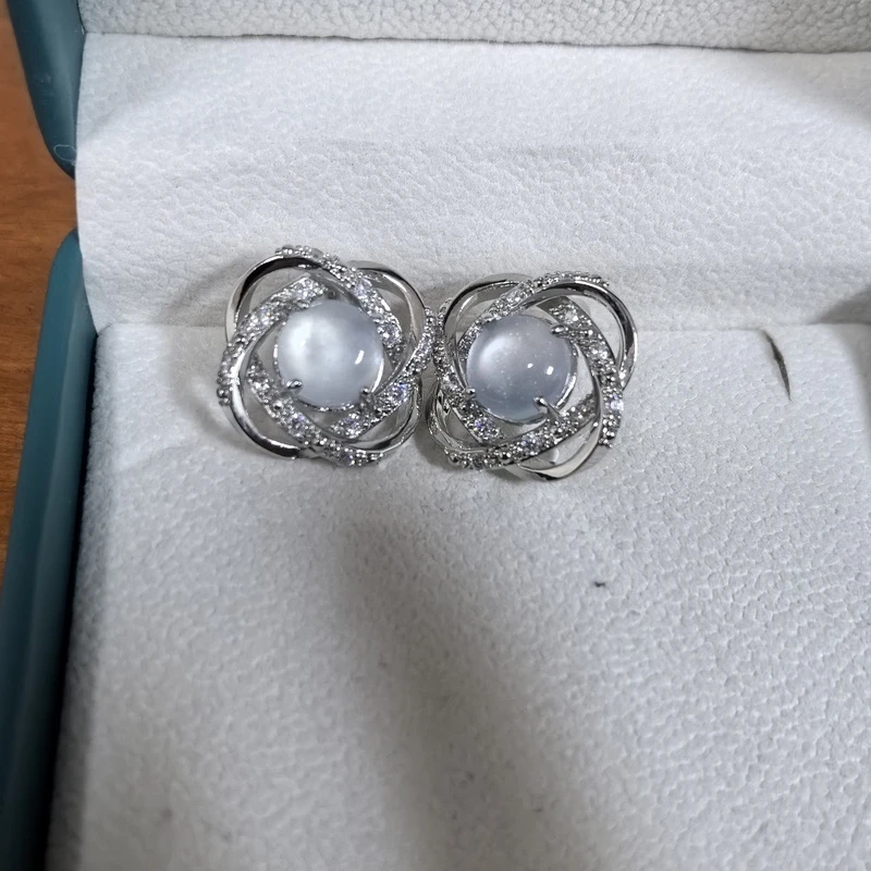 耳饰 【洁白无瑕 光彩照人】耳钉 GDJ1234