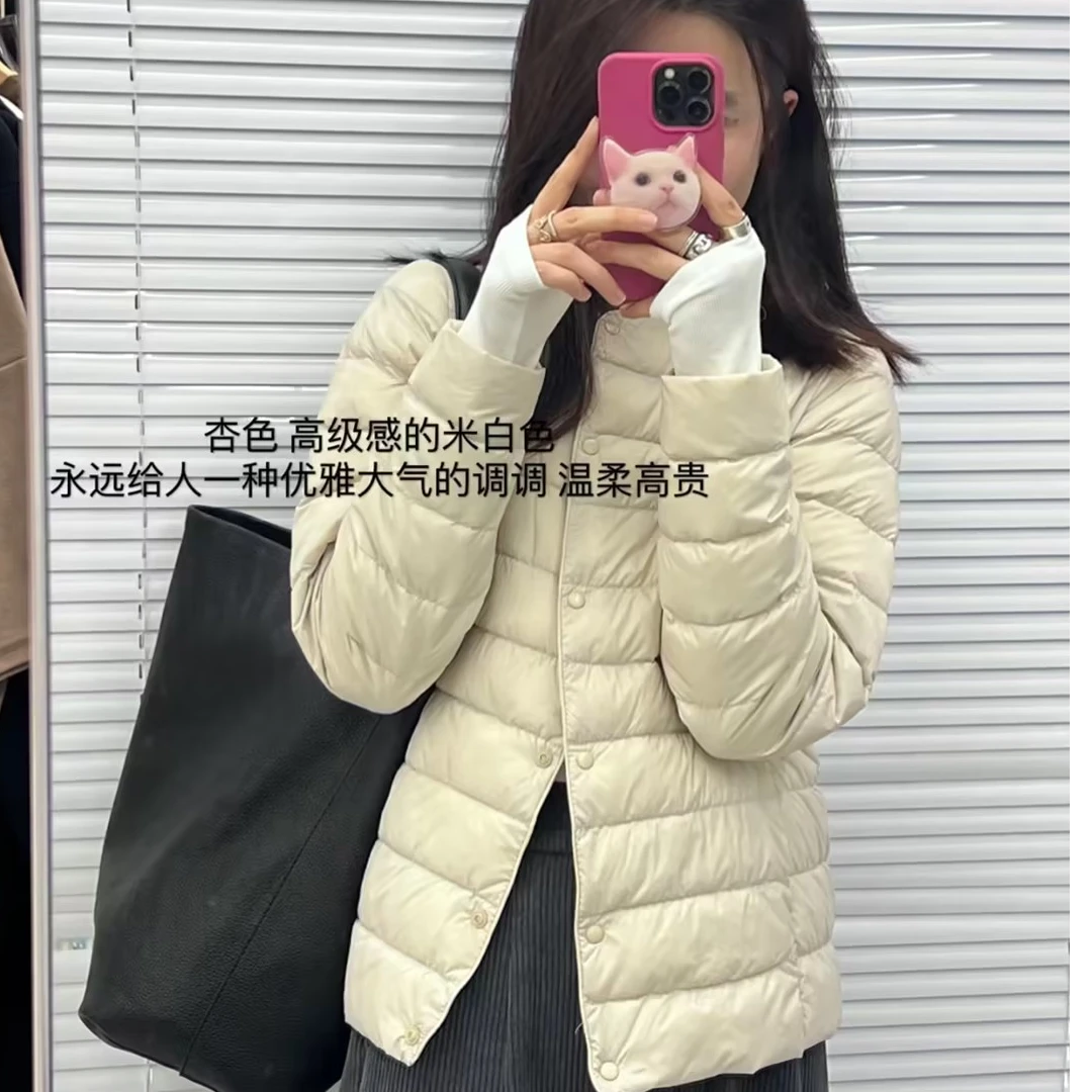 2602薄款修身轻薄保暖短款羽绒服