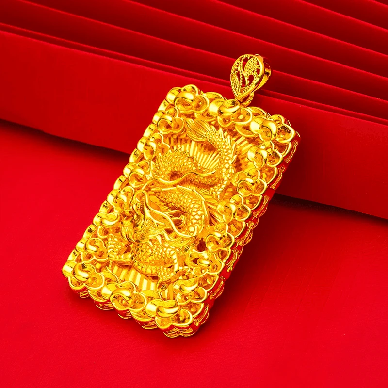 合金吊坠 2024新款男士（龙牌吊坠）轻奢精美