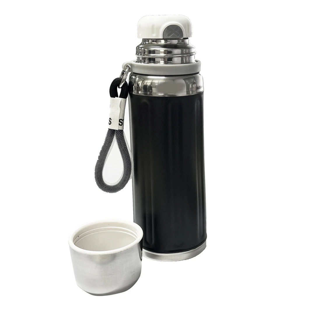 316不锈钢650ml便携式保温水杯D48