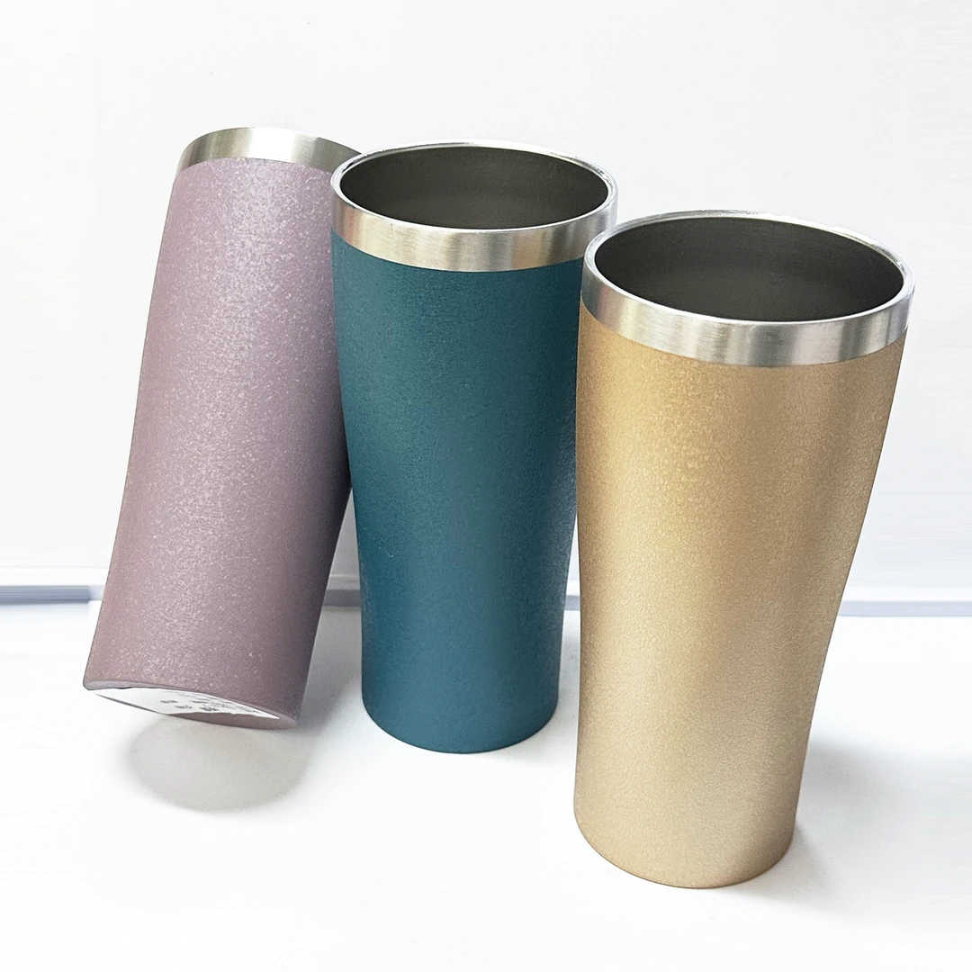 304不锈钢磨砂大容量随手杯S29