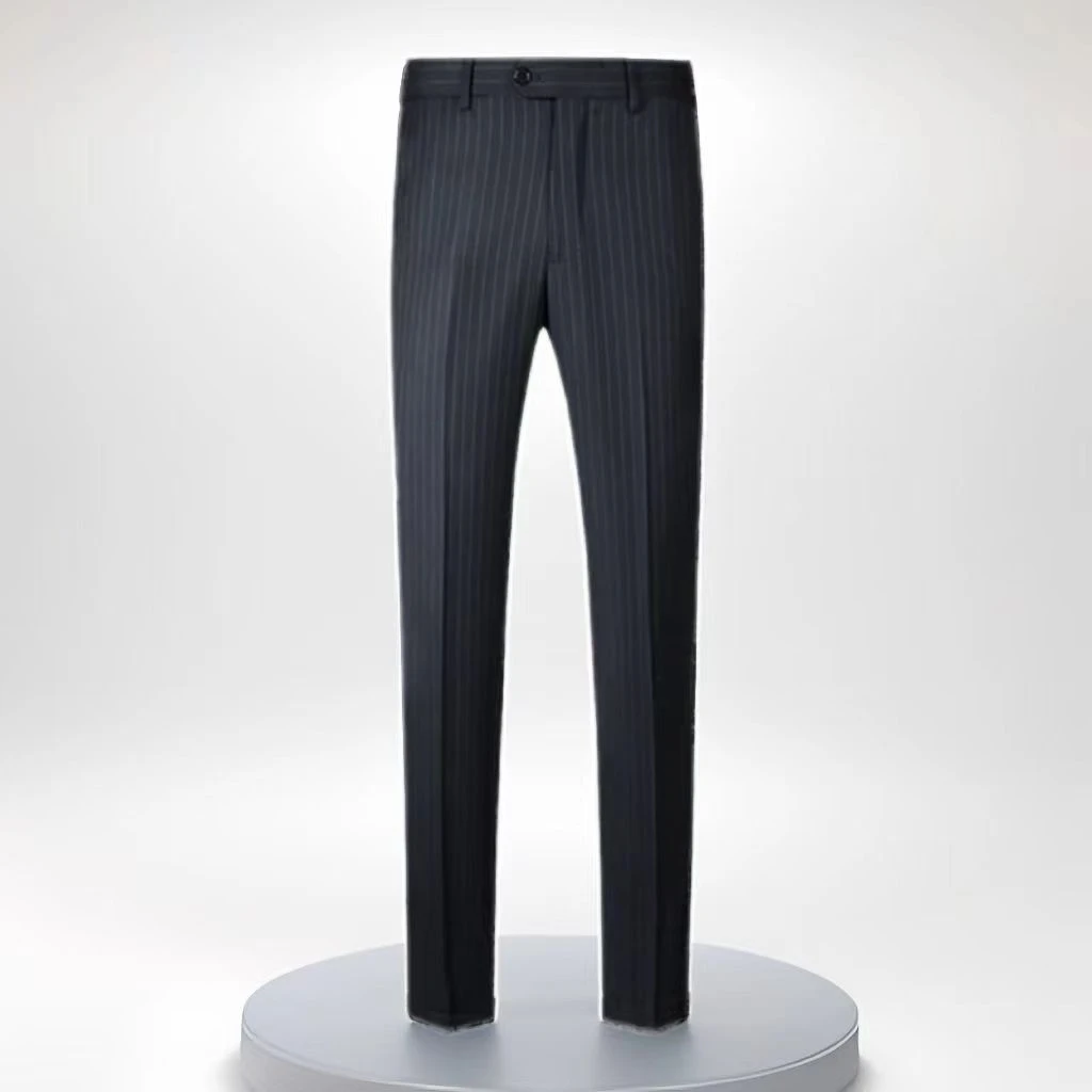 【男士西裤】100%羊毛直筒百搭西裤西装休闲裤男士西装裤商务西装裤
