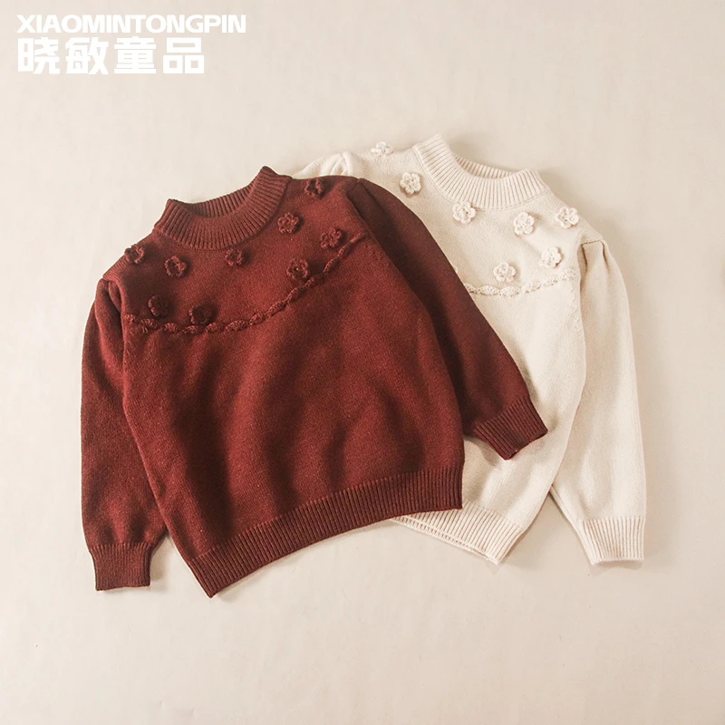 立体花朵毛衣TZ0011