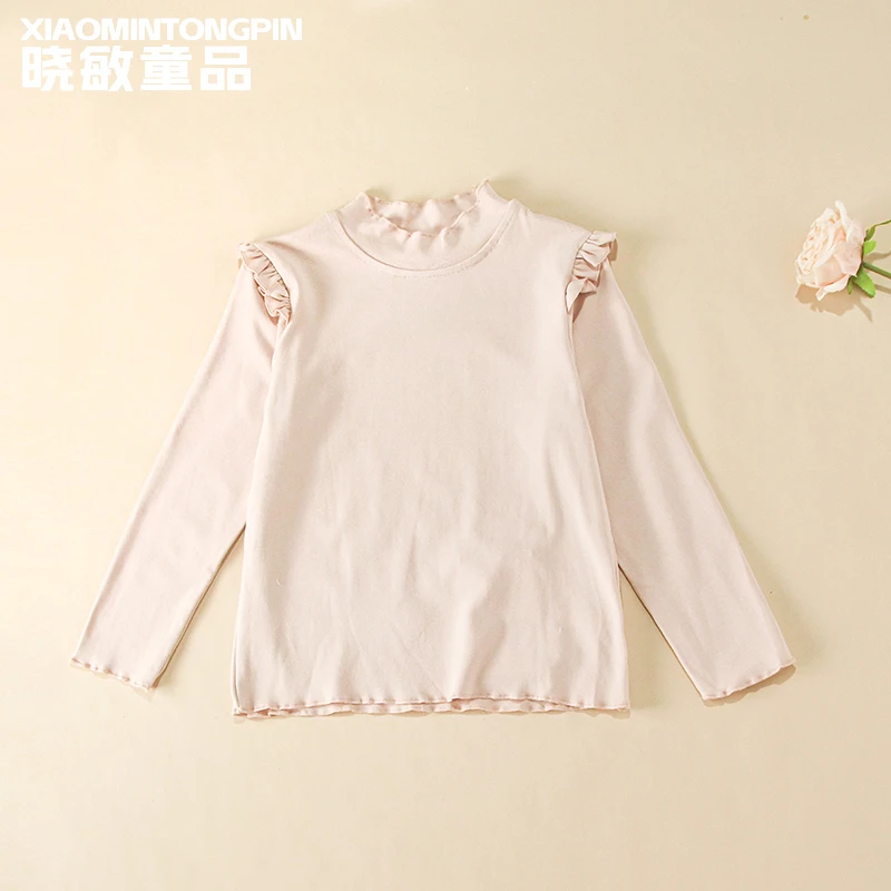 木耳边打底T恤3C3104