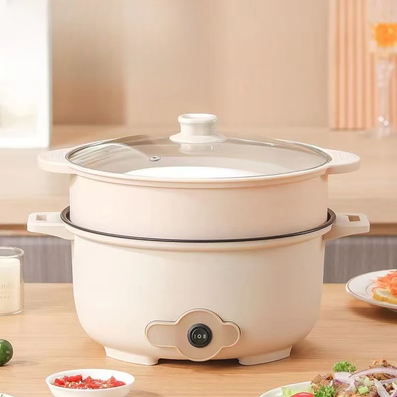 多功能大容量电火锅网红迷你小电锅小火锅电炒锅不粘电煮锅