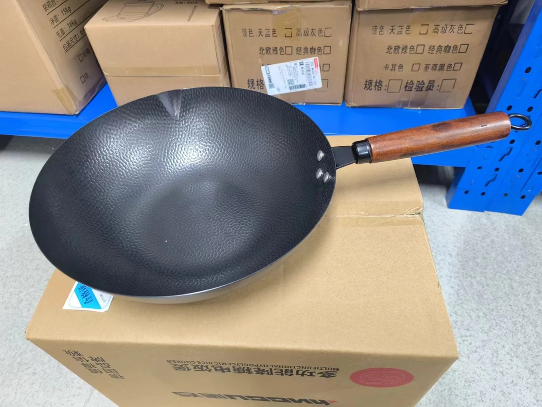 （老张专属）新品老式铁锅炒锅