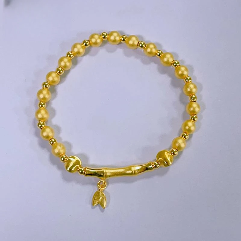925银手链 【潇潇专享】925银磨砂竹节手链YSL440