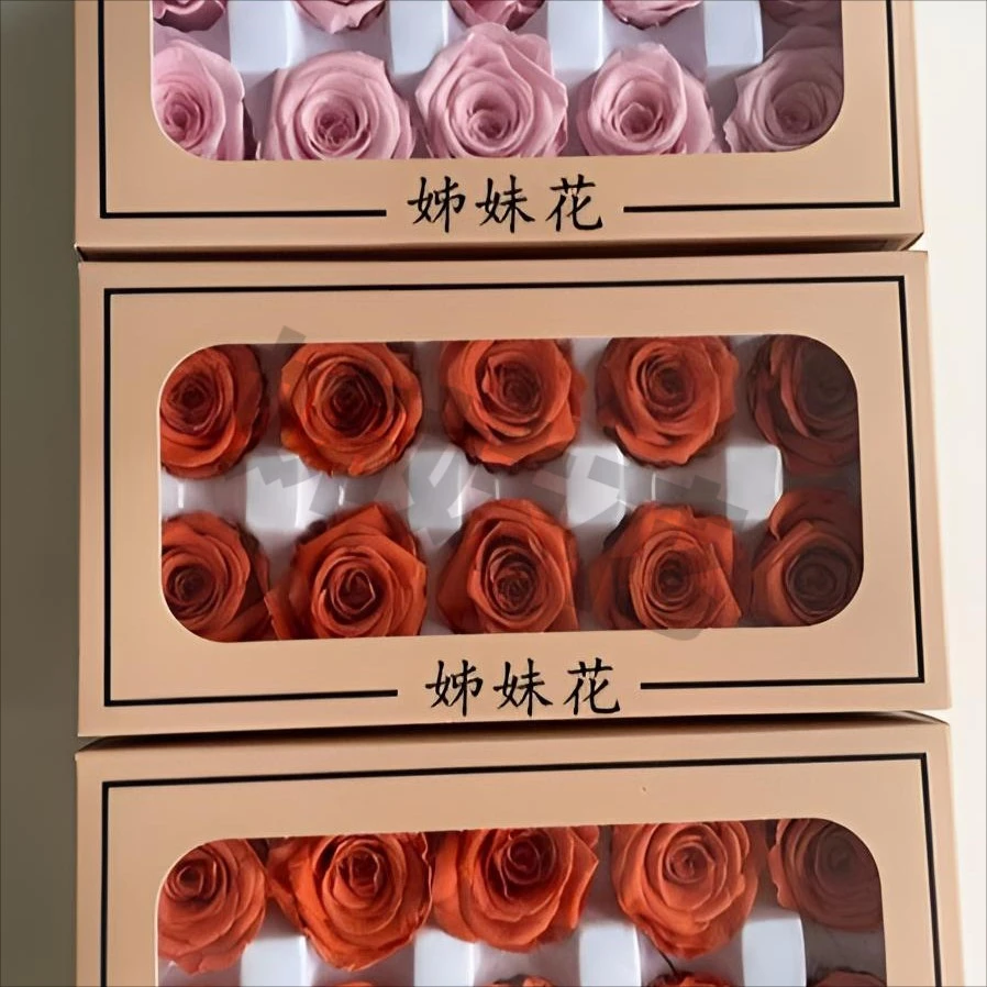 【花落谁家】B级3-4cm10朵装品质玫瑰花头辅材diy原材料厂家批发