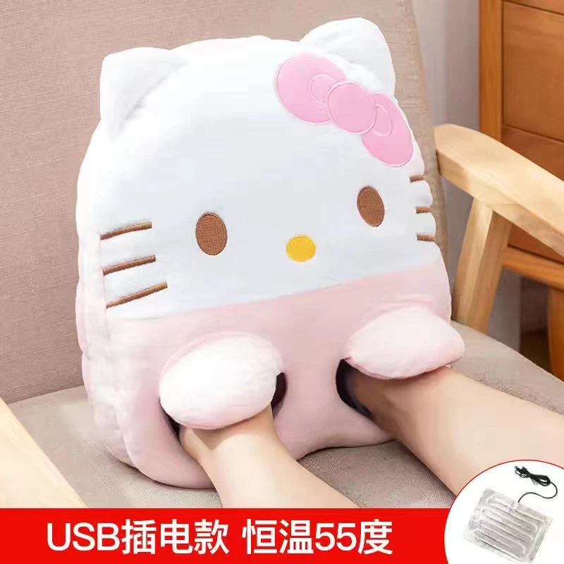 暖脚宝暖脚神器充电热水袋床上睡觉hellokitty冬天电热水袋暖宝宝