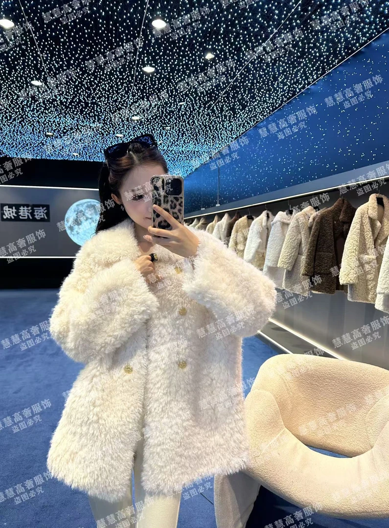 2024冬季女款气质轻奢时尚休闲女士外套2480