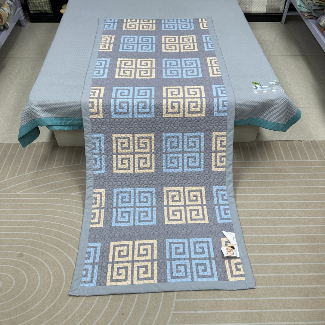 宫廷格120*220cm云纱棉加厚四季多功能沙发垫学生宿舍床垫飘窗垫