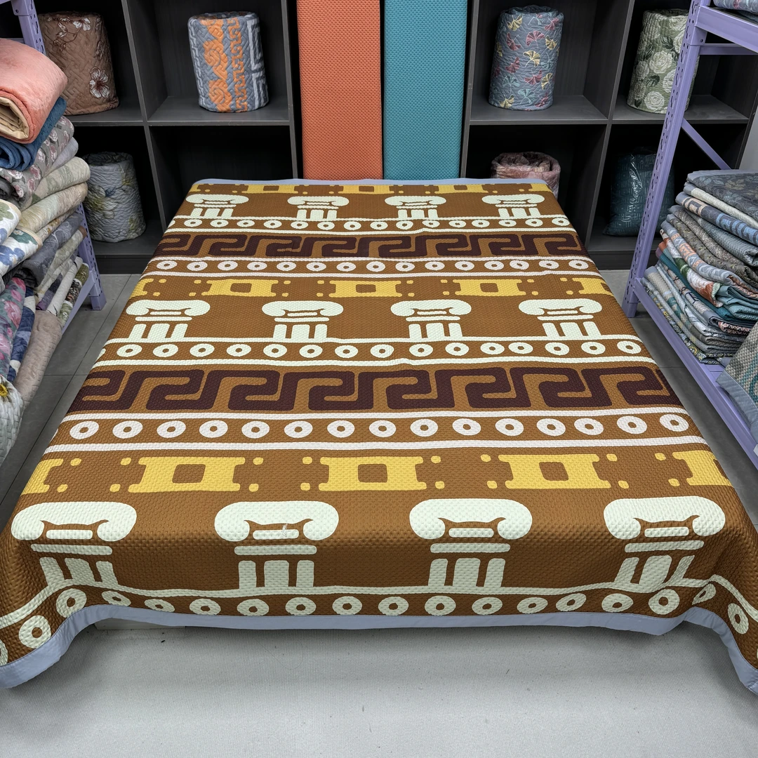 如意200*230cm加厚床盖四季款加密多功能床毯防滑透气可机洗